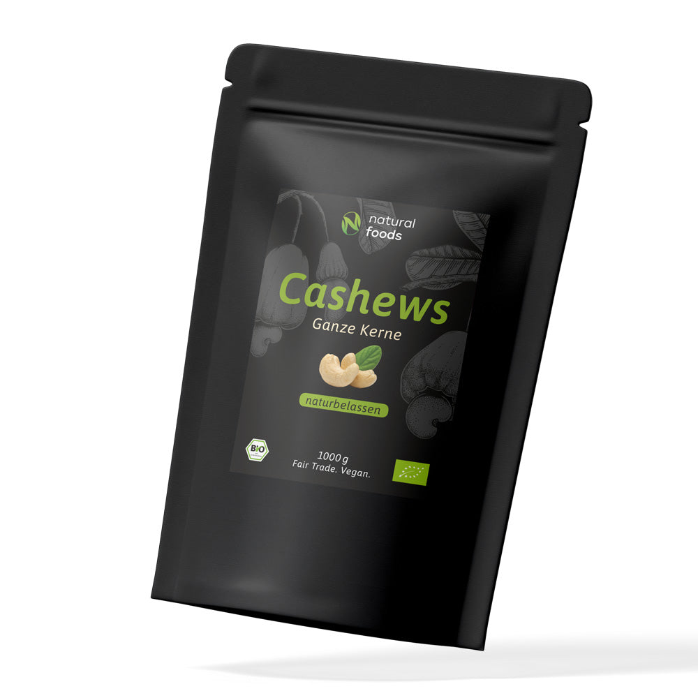Bio Cashewkerne Premium Qualität, naturbelassen